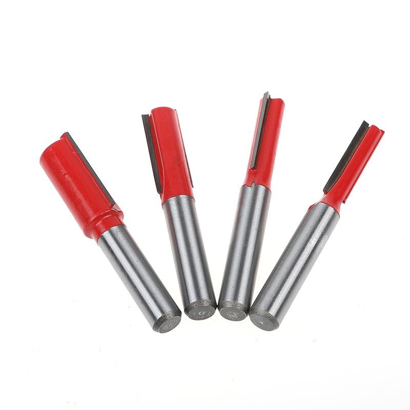 8mm Woodworking Trimmer Set: Double-Edged, Round Bottom, V-Shaped, Slotted, and Keyhole Engraving Knives