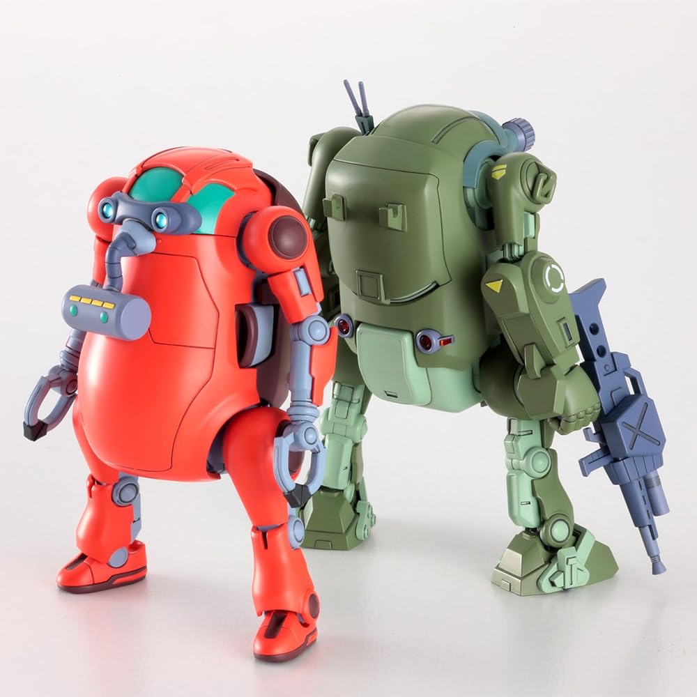 Hasegawa Mecatrowego Bottoms Collaboration Series Vol.1 Scope Dog & Kiriko 1/35 Scale Plastic Model CW27