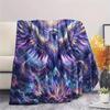 1Pc Phoenix Print Flannel Blanket, High Quality Comfortable for All Seasons, Home Decor, Warmth and Comfort, Perfect for Christmas Gifts