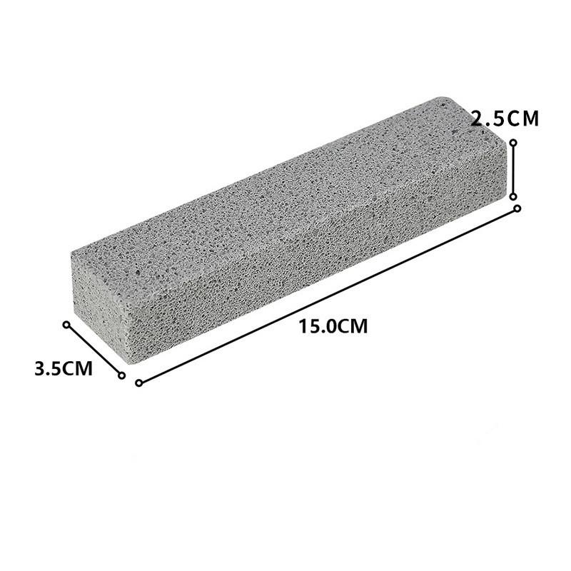 

New 10pcs Pumice Cleaner Grey Pumice Scouring Pad Cleaner Stain Removal-Stick Stones For Home Toilet Bowl Cleaning Accessories Gray