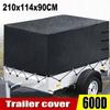 1pc Trailer Tarpaulin High-Sided Cover 210x114x90CM Car Trailer Cover For STEMA OPTI AN F 750 850 VARIOLUX 750 Car Accessories
