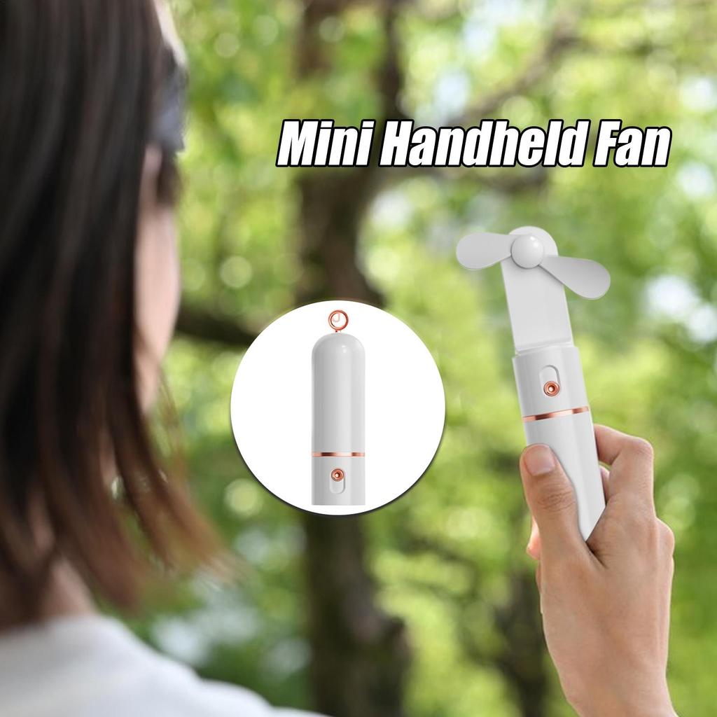 Portable Fan Small Fan Portable Power Bank Electric Cooling Device For Women Men Small Size For Vacation Trip Hiking Outdoor