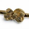 Excellent MIUMIU clip Metal Hair Barrette hair accessory gold metal Women 5IF273 Used