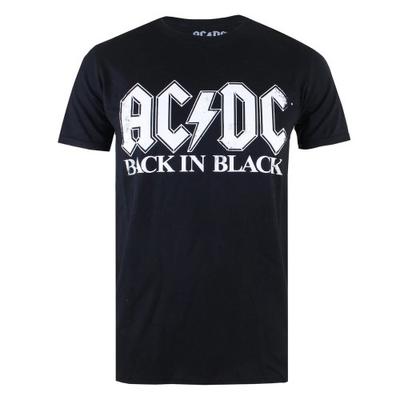 Mens Back In Black T-Shirt