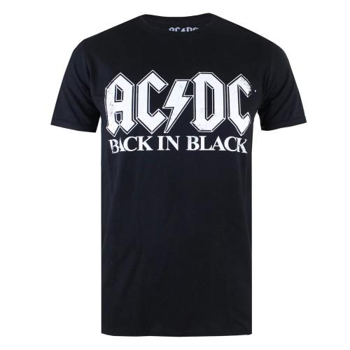 AC/DC Mens Back In Black T-Shirt