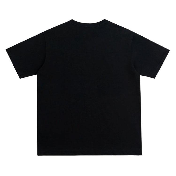 Cotton Short-sleeved T-shirt Heavy and Loose Retro American Style Suitable for Both Men and Women