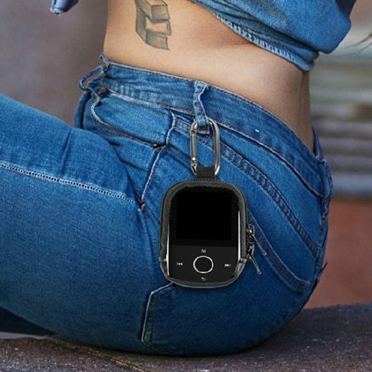 Custodia Protettiva a Copertura Totale per Lettore MP3 Clip-on Borsa Portatile da Viaggio Resistente all'Usura Organizer Box
