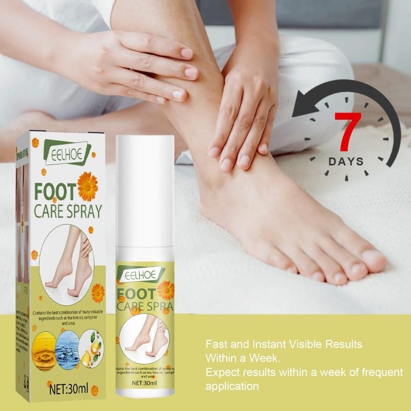 Eelhoe Moisturizing Foot Care Spray For Exfoliating Dead Skin And Softening Calluses 30ml