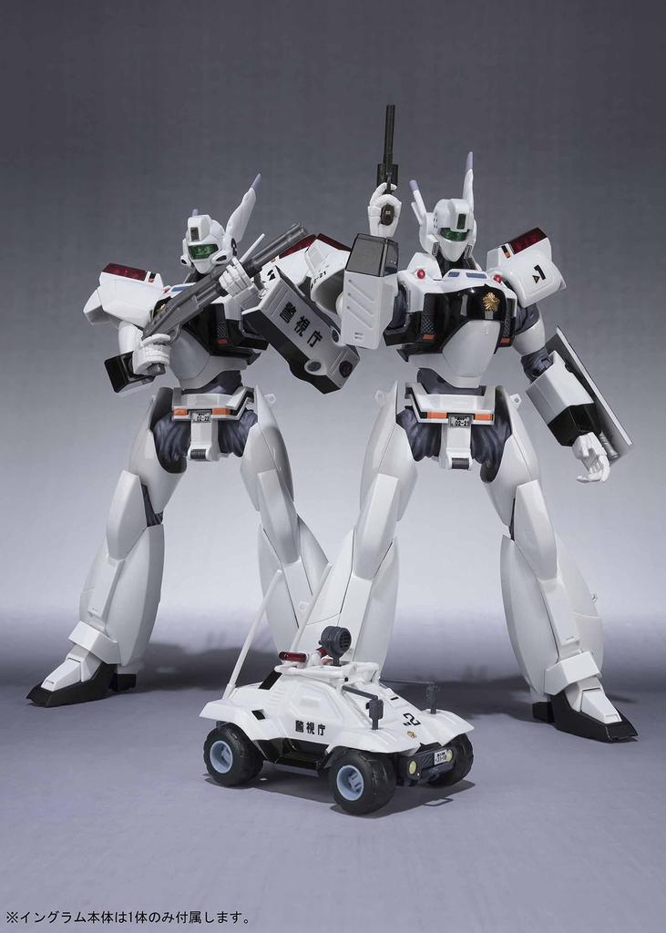 TAMASHII NATIONS ROBOT Spirits Mobile Police Patlabor Ingram Unit 1 Unit 2 Parts Set the 125mm ABS PVC Painted Movable Figure [SIDE LABOR] & (PATLABOR