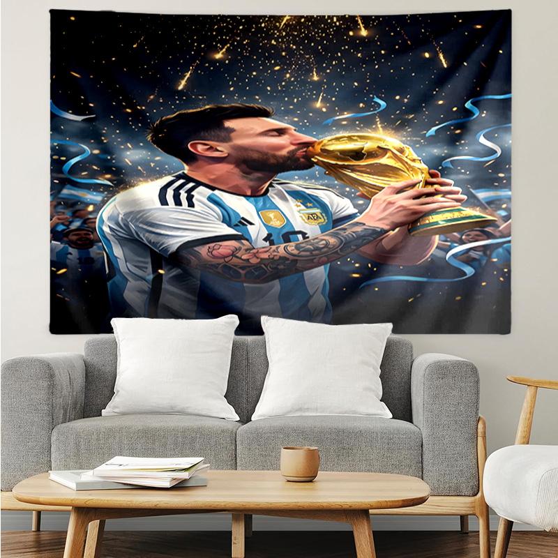 Goat Argentina Legend Tapestry, Unique Design Tapestry, Suitable for Bedroom,Livingroom, Playroom,Heartwarming Fan Holiday Gifts