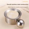 Stainless Steel Dumpling Maker Dough Presser Round Mold For Dumpling Pie Rolling Tool Quick Noodle Wrapper Baking Kitchen Gadget