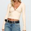 Women's Casual Fashion Sleeveless Bow Decorated Hollow Round Neck Slim Fit Vest Top