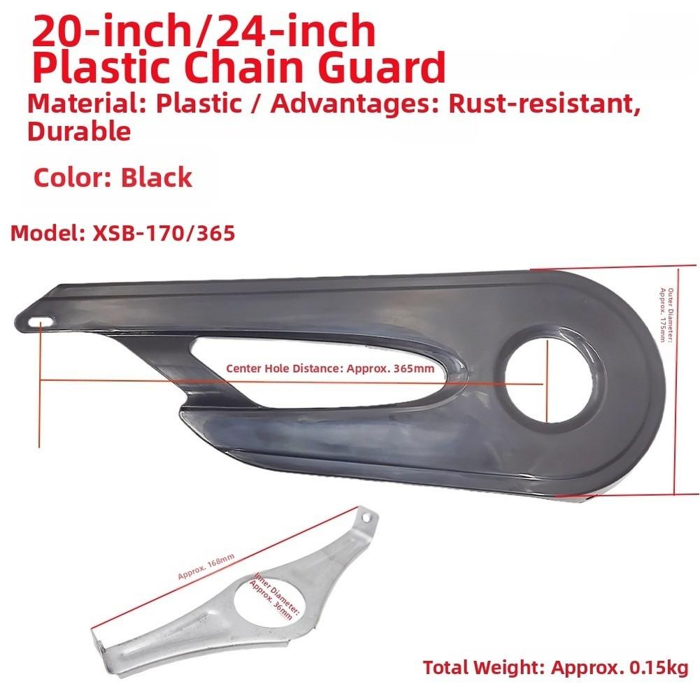 

Corrosion-resistant Finish E-bike Chain Cover Lightweight 0.15kg