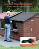 Roll Roofing, 20 x 20 ft, 45 mil EPDM Rubber Roofing, Long Lifespan & Weather-resistant, Withstands Harsh Temperatures, Flexible & Easy Installation,
