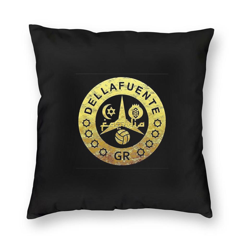 Dellafuente Fc Pillowcase Printed Polyester Cushion Cover Decorative Throw Pillow Case Cover Home Zippered 45*45Cm