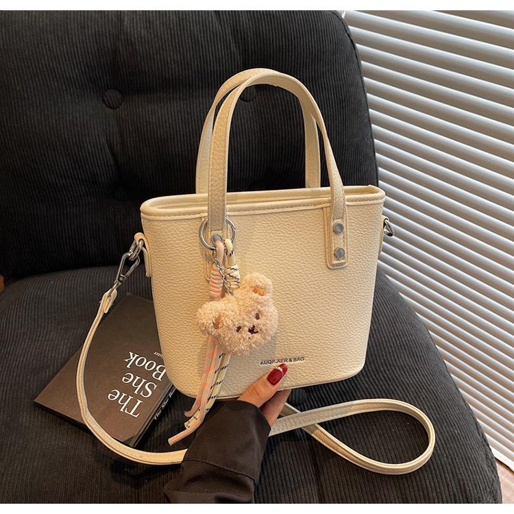 Handbag New Simple Versatile Casual Bucket Bag Popular Messenger Bag Premium Sense