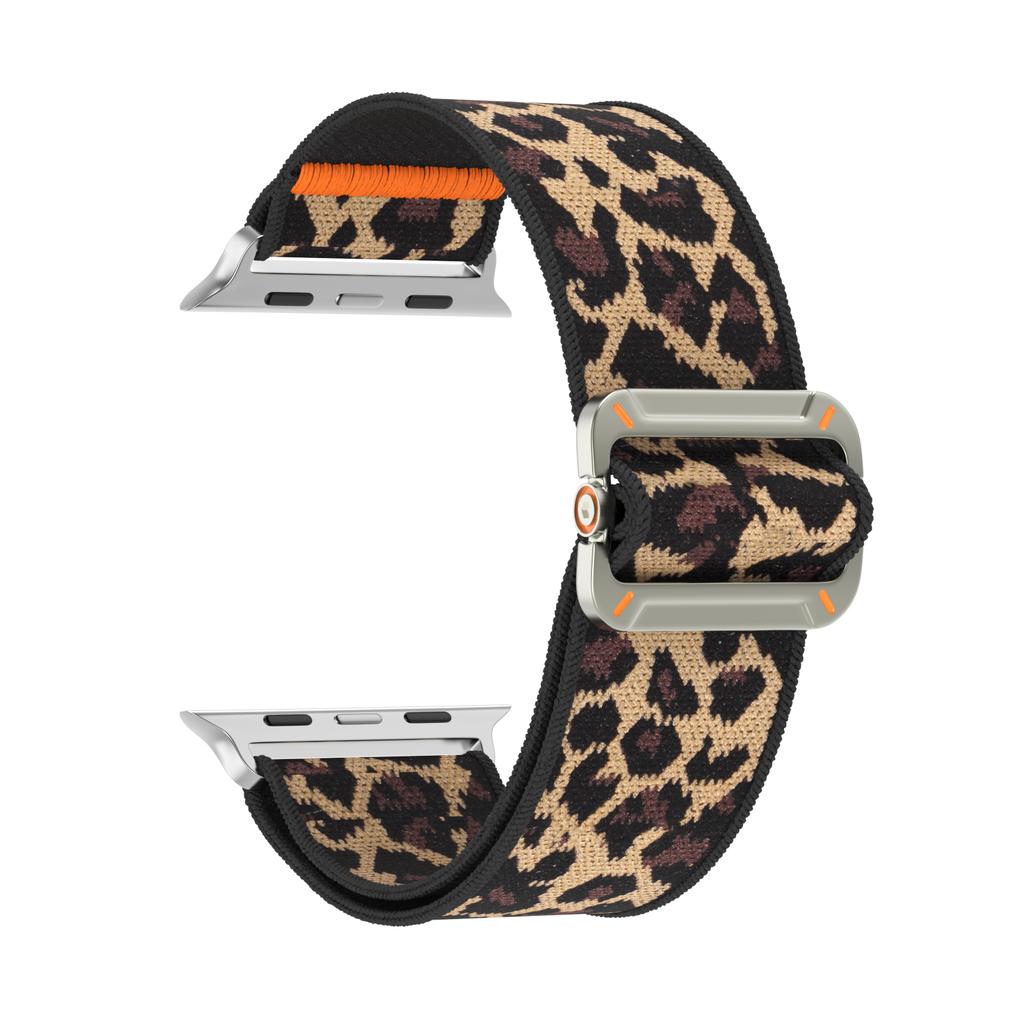 Elastic Strap for Apple Watch 46mm 42mm 49mm 45mm 41mm 38 44mm 40mm Nylon Solo Band for IWatch Ultra 2 Series 10 9 8 7 6 SE 5 4