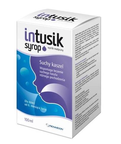 Intusik Herbal Cough Syrup - Advanced Cough and Throat Relief - 100ml