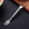 Stainless Steel Watermelon Cutter Dual Head Slicer Serving Fork Dishwasher