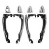 4PCS Chrome Door Handle Outside Front+Rear Left+Right For Kia Sportage 2011-2016