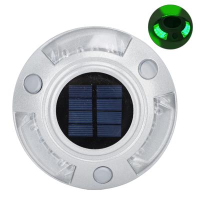 Solar Deckleuchten Einfahrt Steg Lichter 12 LED IP68 Wasserdicht Außen Warnung Stufenleuchten für Einfahrt Gehweg Garten