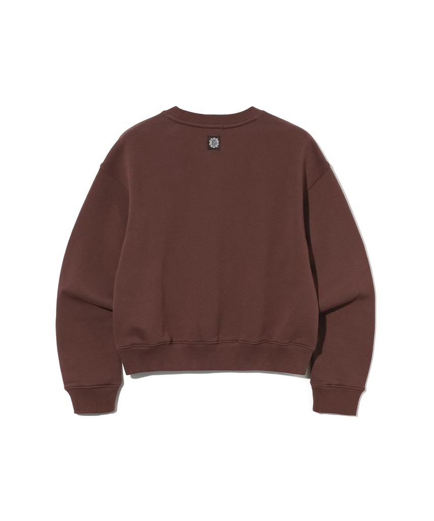 UCLA Women'S Daily California Crop Sweatshirt [Brown] (Ub9Lt54)