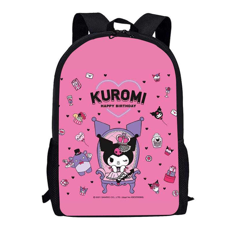 School Bag Printed Backpack Student Children High-End Backpack High-End Animation School bag