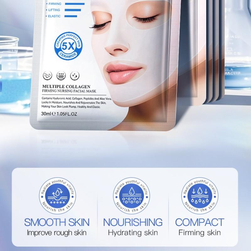 3pcs Multiple Collagen Mask 30ml Moisturizing Hydrating Moisturizing Mask Skin Care Products