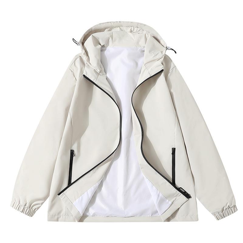 Весенне-осенняя куртка большого размера мужская ветрозащитная и водонепроницаемая уличная — фото 4