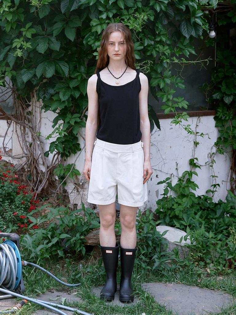 Yutosiseu Gurkha Half Pants(White)