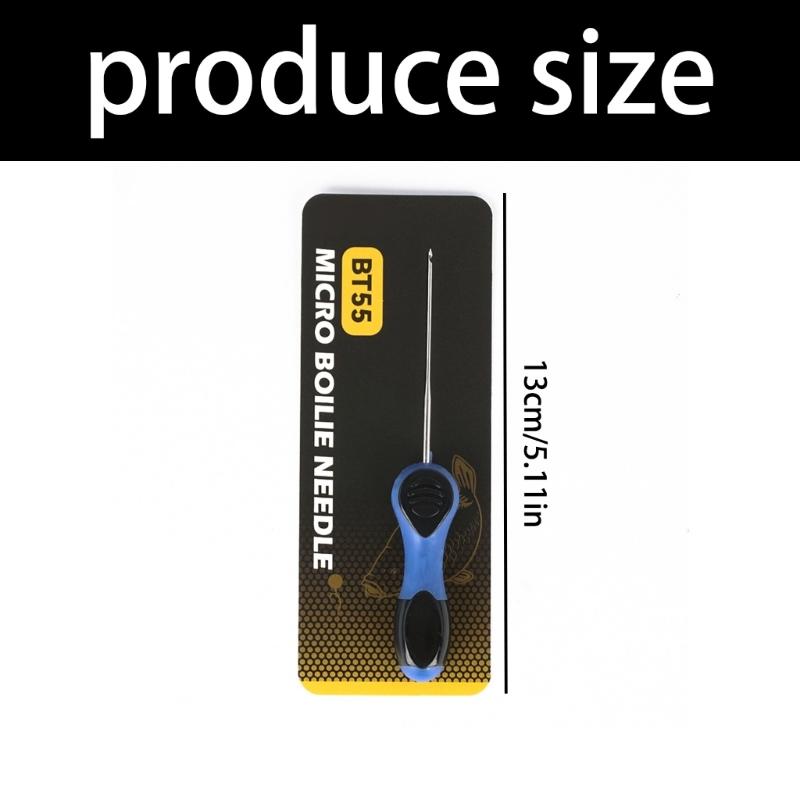 Broca de Isca Rigging Needle Gancho Agulha Boilie Agulha de Isca para Pesca Acessório de Equipamento de Pesca Portátil