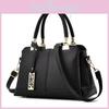 Stylish Large Capacity Shoulder Bag With Fashionable Color Block Design For Everyday Use