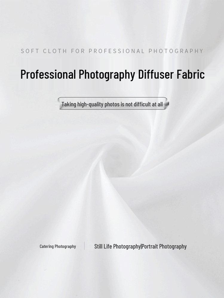 Soft Light Diffusion Cloth for Photography and Film 1.5x1m Soft Cloth - 0x0cm