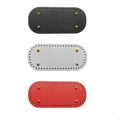 Bags Bottom Mat Pad Insert Base Purse Making Red Black Deep Gray