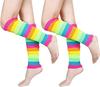 Adult Hot Selling Wool Knitted Leg Warmers 1980s Retro Party Costume Accessories Cozy Vintage Bold Fun Look
