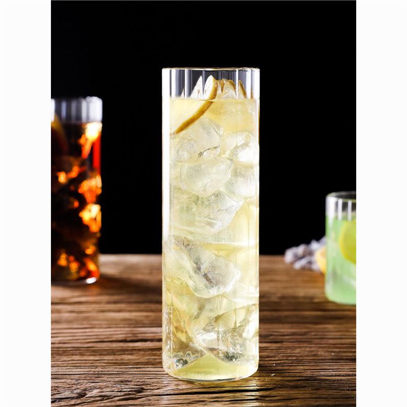 Extra Tall Japanese Highball Cocktail Glass for Long Drinks