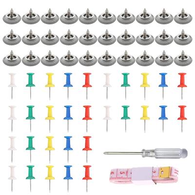 PAVIKE Car Ceiling Drop Repair Kit, Repair Buttons, Installation Tools, Roof Rivets, Set of