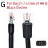 High Pressure Cleaning Machine Hose Car Wash Water Cleaning Hose Extension Hose Cord Pipe For Karcher Bosch Nilfisk Lavor Huter
