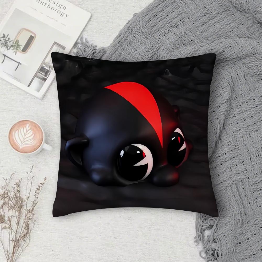 Hip Hop Music Lil D-Darkie Pillow Case Square Double-Sided Printing Short Plush Sofa Cushion Cover Bedroom Bedside Pillow