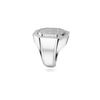 Swarovski Dextera Cocktail Statement Ring Octagon White Crystal Rhodium Plated Silver 62