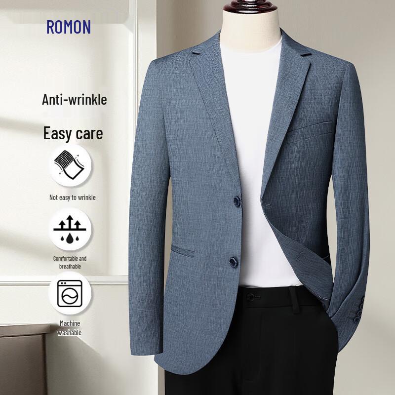 Romons Men s Slim Fit Business Casual Suit Jacket 190A