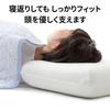 Alpha Pillow, Deodorizing Silk Pillow, Cooling, Non-Steamy, 60 X 40 X 12cm (Large)