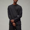 Y-3 Gfx Ls Tee Logo Print Crew Neck Long Sleeve T-Shirt Unisex Tops Black IZ3122
