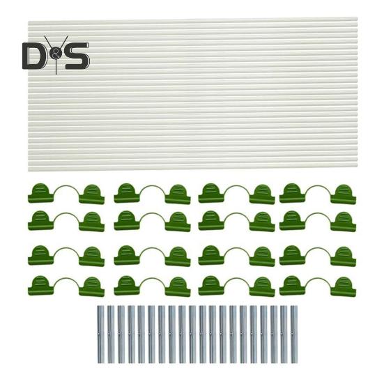 25/36/50Pcs Plant Support Piles Easy Installation Ultra-Fine Garden Stakes Rust-resistant Garden Pillars Home Garden Supplies