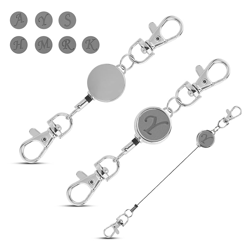 

[Tonriga] reel strap ladies men s Popularity pass case key commuter pass for extending reel Fashionable lightweight key reel sturdy reel keychain