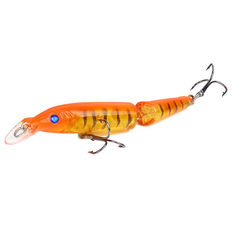 Luya Bait Two Sections Hard Bait 9g/10.5cm Rocking Simulation Mino Bait Hard Bait Fake Bait