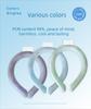 Outdoor sports cooling ring summer heatstroke prevention neck hanging cold collar portable cooling neck ring for office travel