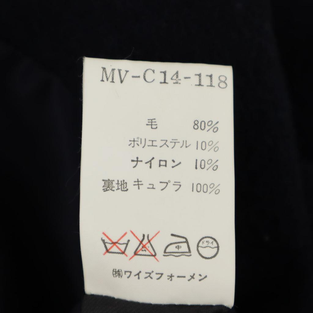 Y’s for men made in Japan Compressed wool Stainless collar coat Men's Used