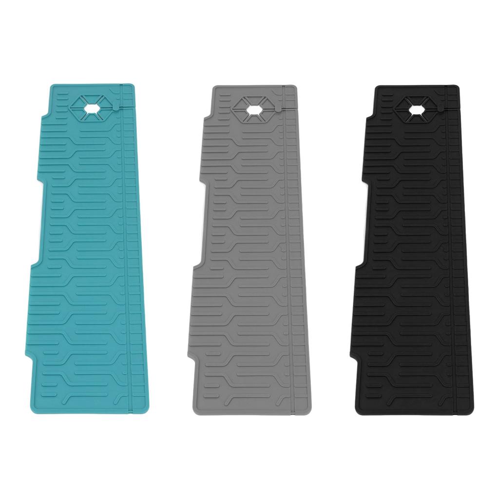 Faucet Mat Silicone Double Sided Available Water Resistant Sink Splash Guard Mat for Kitchen Bathroo