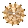 1PC DN25/DN40 Universal Pond Fountain Head Garden Water Fountain Sprays Nozzle Sprinkler Heads Female Thread 1Inch/1.5Inch Brass